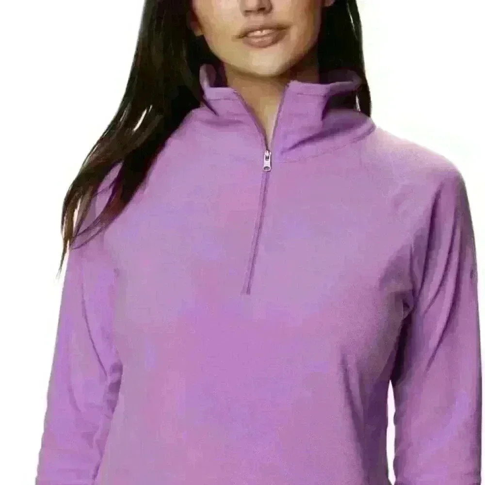 Columbia Women's Glacial IV Half Zip - Blossom Pink - Size Small